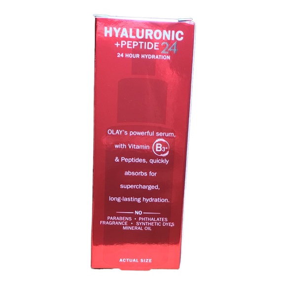 NIB Olay Regenerist Hyaluronic + Peptide 24 Hydrating Serum 1.7 Oz. - Picture 3 of 5